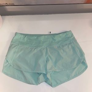 Blue lululemon shorts